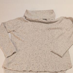 Cynthia Rowley Speckled Knit Turtleneck Sweater